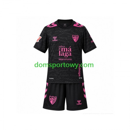 Koszulka Malaga CF Dziecięcy Trzeci Koszulki Piłkarskie 2026-2027 Krótki Rękaw